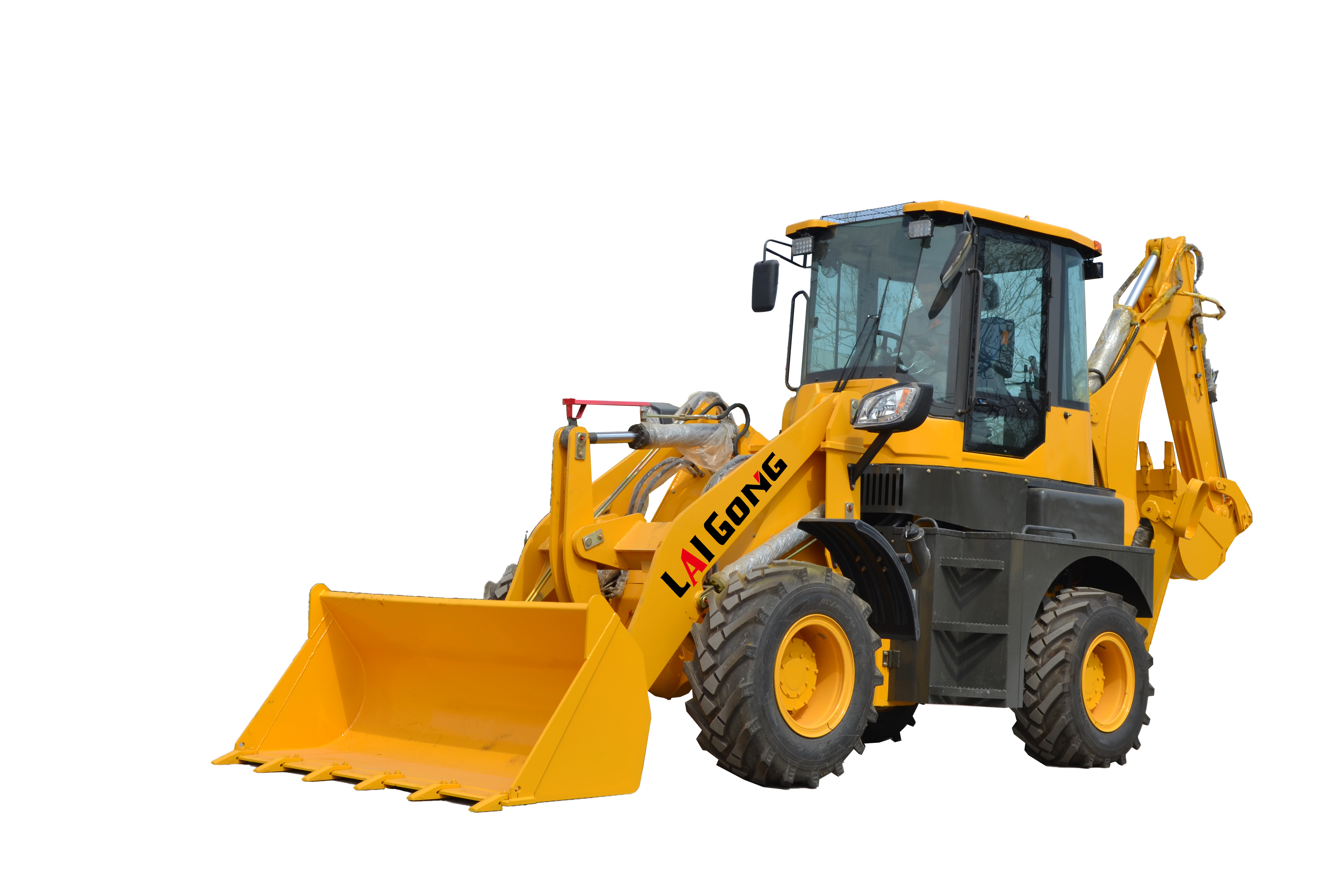 4 wheel drive new backhoe and loader tractors, backhoe loader joystick 4x4 tractor backhoe for sale